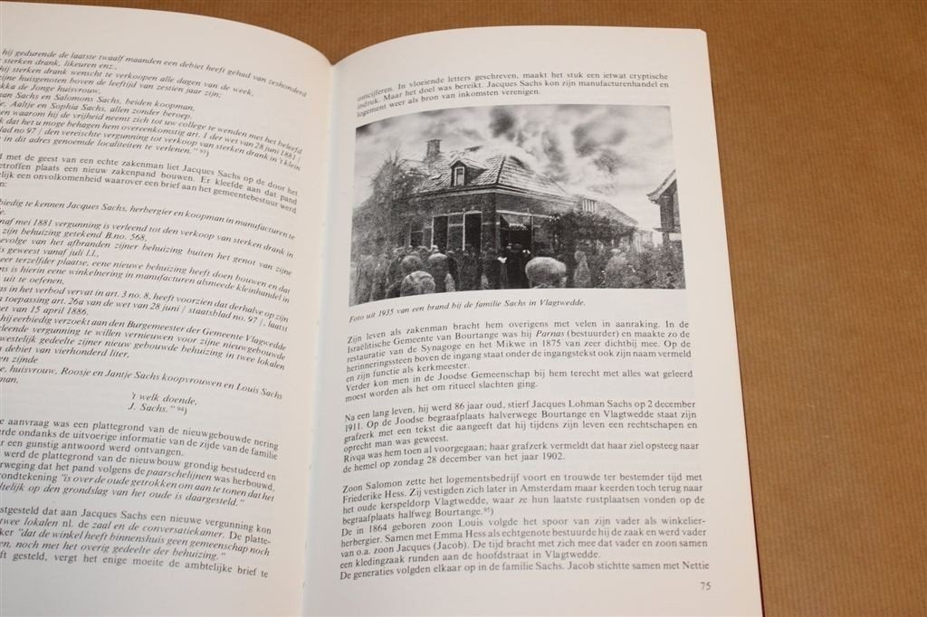De Joden van Bourtange en Vlagtwedde — Een Herinnering, Boeken, Ophalen of Verzenden, Zo goed als nieuw