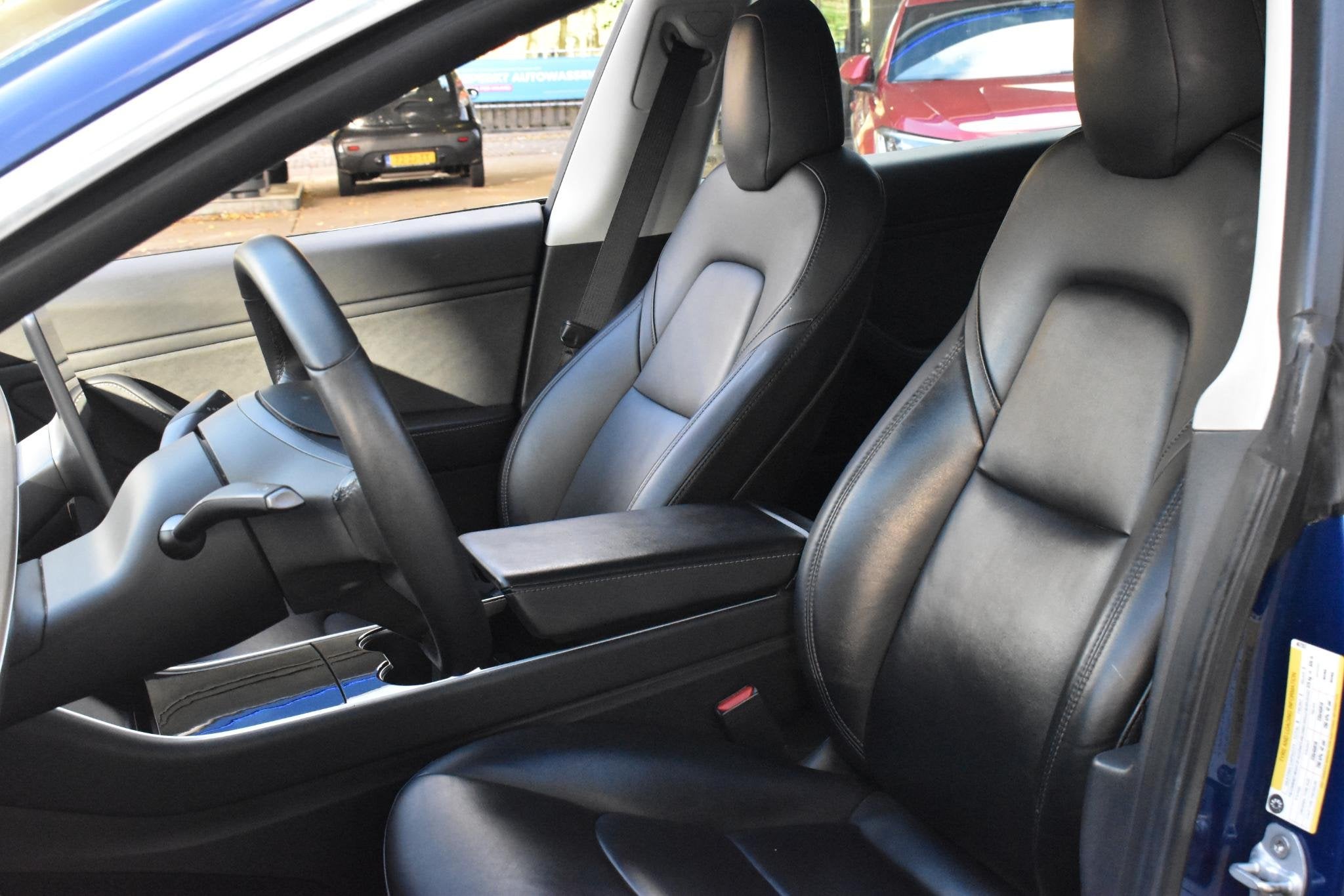 Tesla Model 3 Long Range AWD 75 kWh | 1e Eigenaar | Navi | P, Auto's, Automaat, Stof, Blauw, Origineel Nederlands