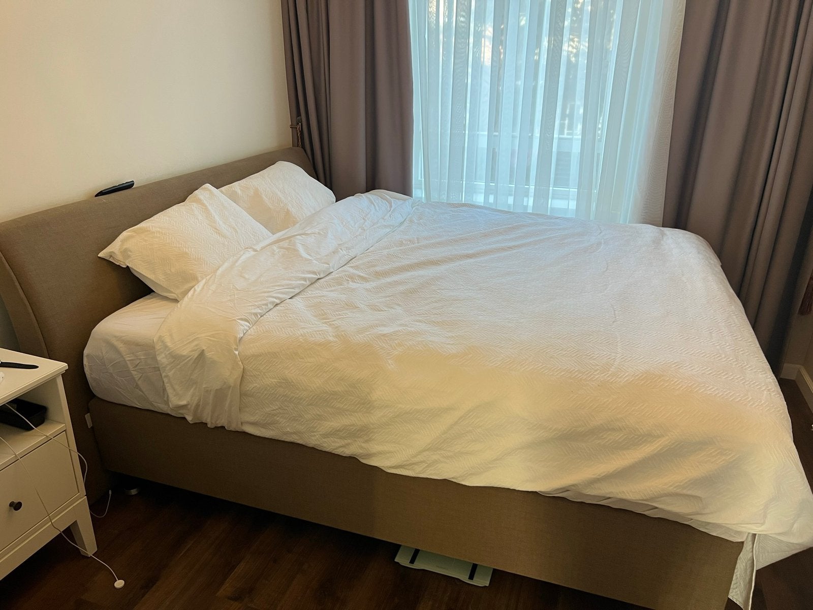 Luxe 2-persoonsbed 180x200 cm, Huis en Inrichting, Slaapkamer | Bedden, Ophalen, Overige kleuren, Tweepersoons, Zo goed als nieuw