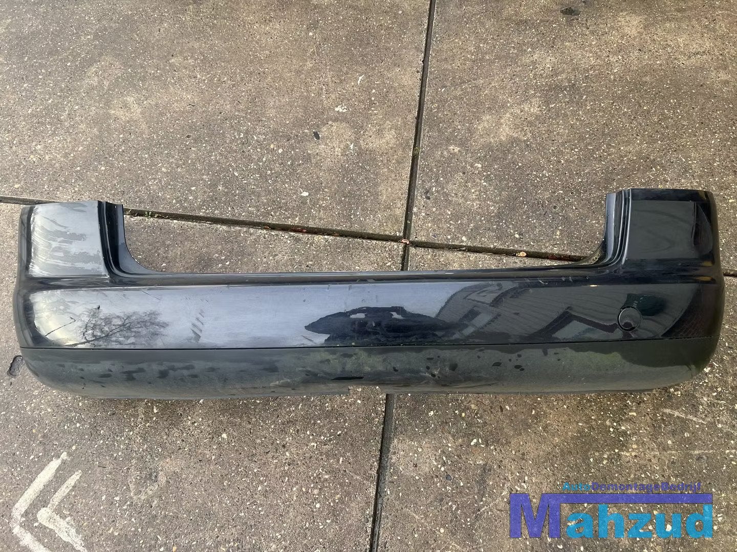 volkswagen touran T1 ZWART LC9Z Achterbumper 2003-2010, Gebruikt, Volkswagen, Volkswagen AG, Achter