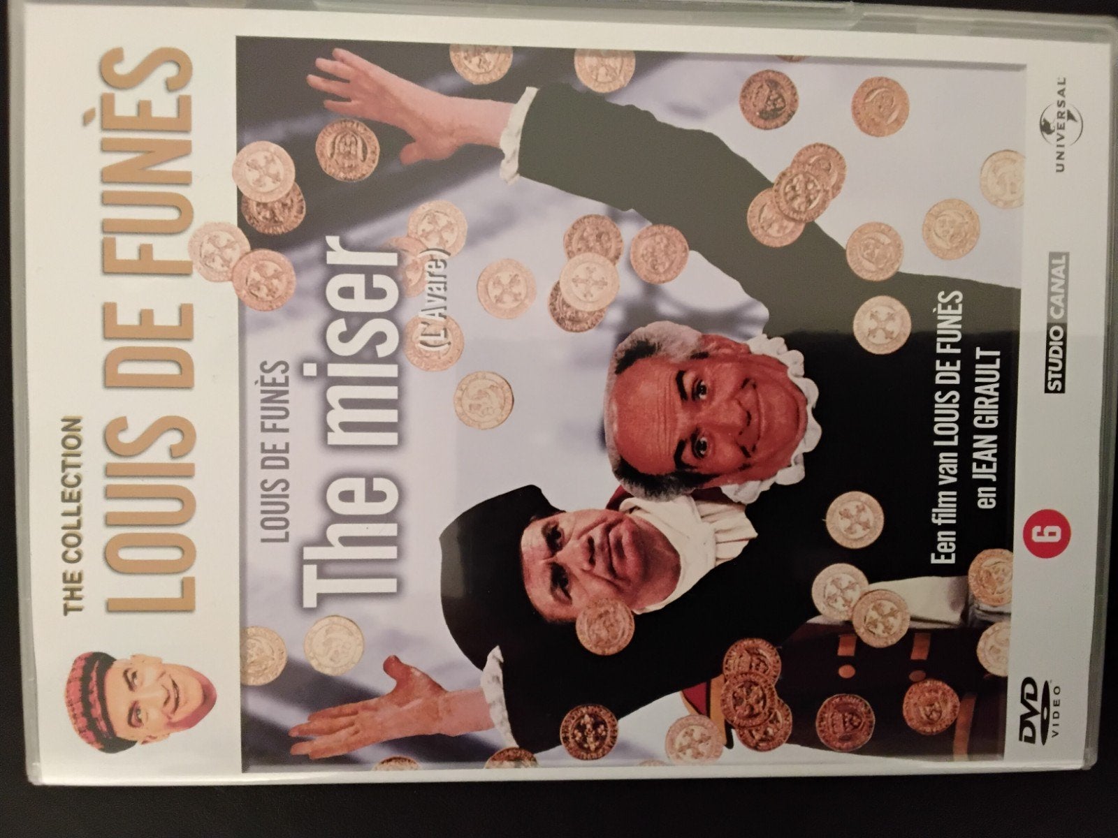 Louis De Funes   The Miser, Alle leeftijden, Ophalen of Verzenden, Zo goed als nieuw, Actiekomedie