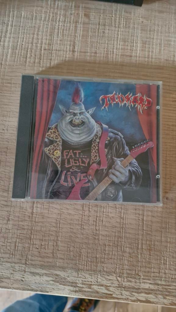 CD Tankard - Fat, Ugly & Live (1991) Thrash Metal, Ophalen of Verzenden, Zo goed als nieuw