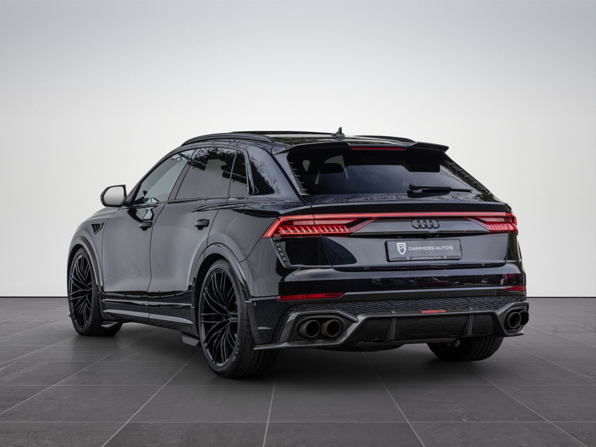 Audi RSQ8-R ABT 4.0 TFSI 740pk Quattro 1 of 125 B&O Advanced, Auto's, Gebruikt, 4x4, Zwart, Leder