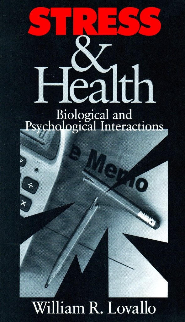 Stress & Health - William R. Lovallo / 9780803970014, William R. Lovallo, Klinische psychologie, Ophalen of Verzenden, Zo goed als nieuw