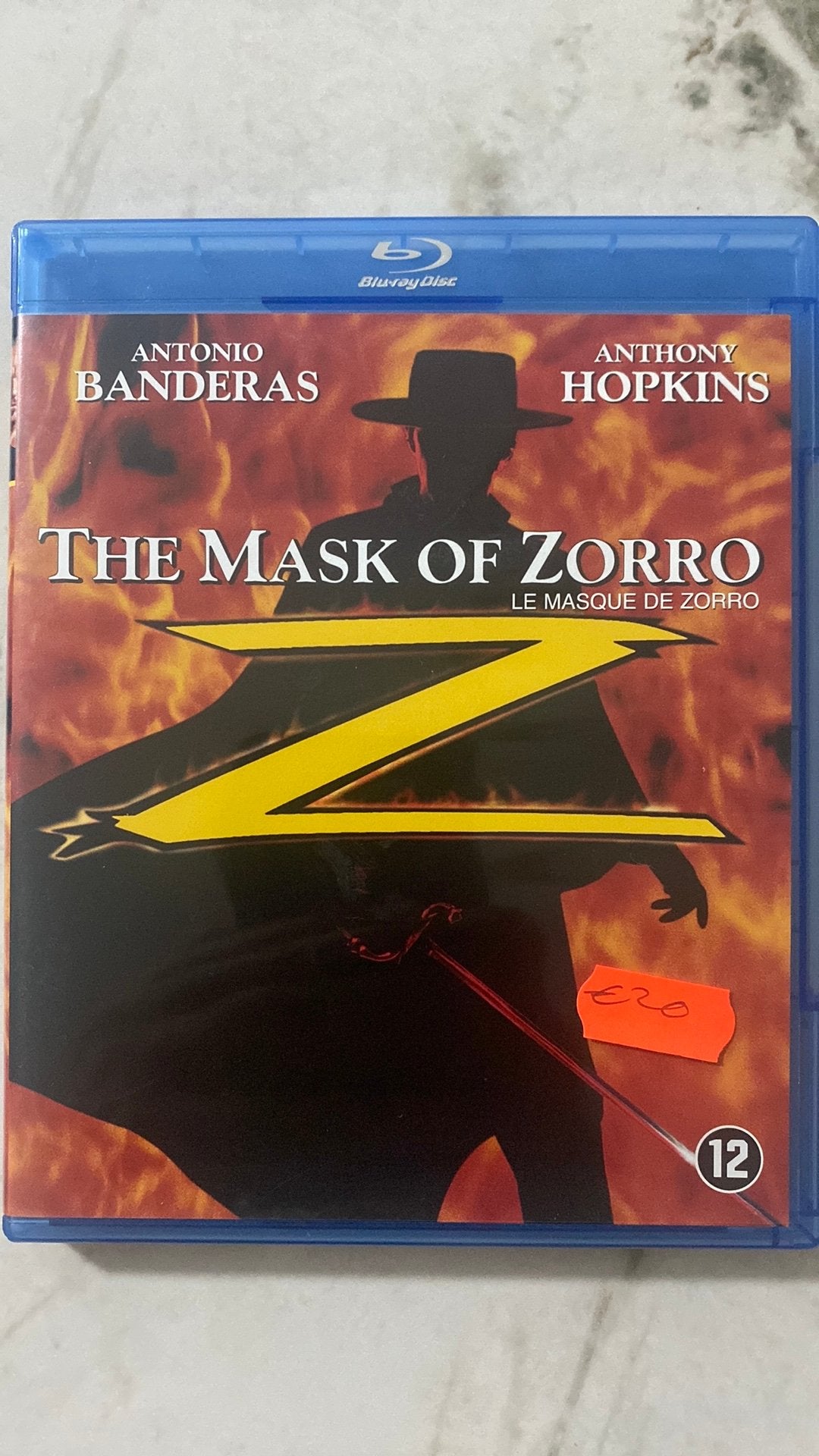 The mask of zorro blu ray NL versie, Ophalen of Verzenden, Zo goed als nieuw, Avontuur