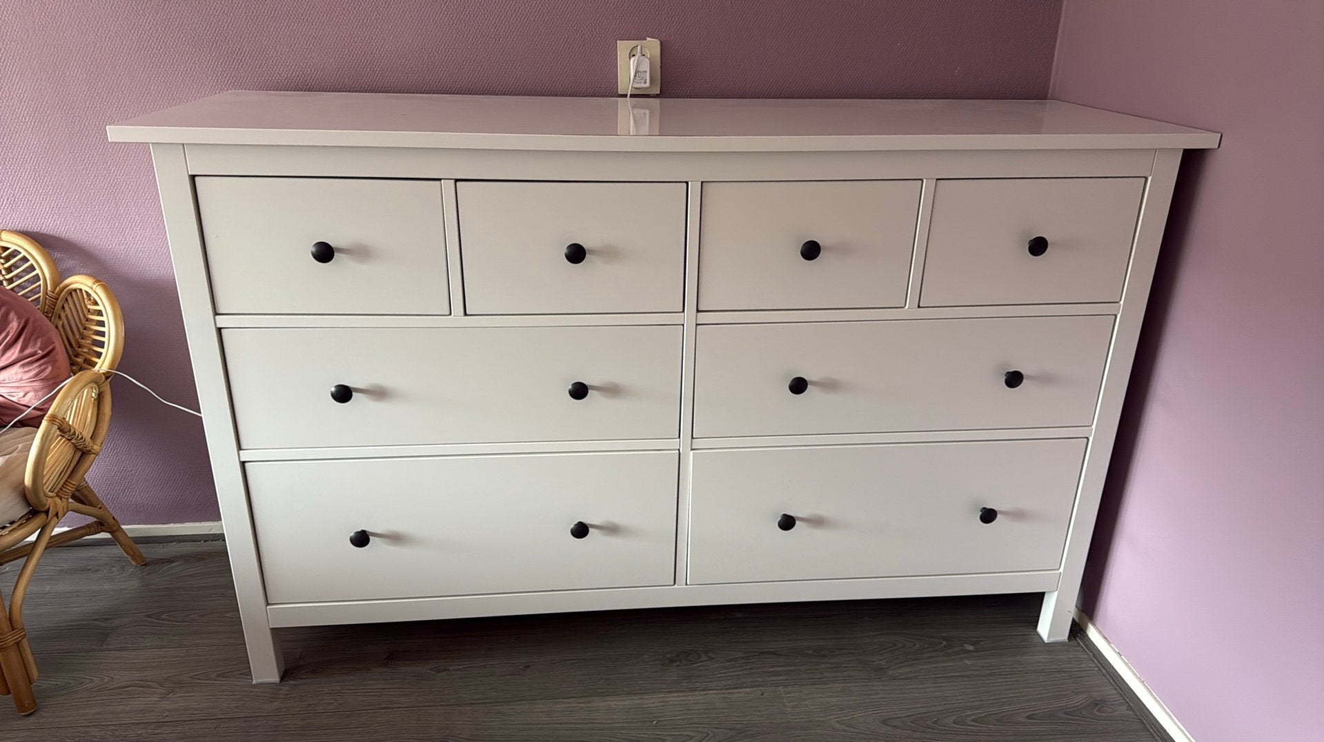 Hemnes ikea kast, 5 laden of meer, Ophalen, Gebruikt