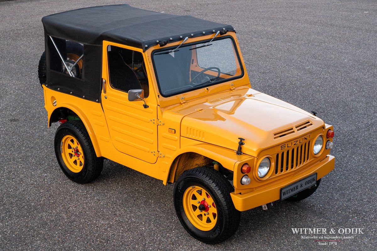 Suzuki LJ LJ 80 Geheel gerestaureerd (bj 1981), Auto's, Dealer onderhouden, Gebruikt, 4 cilinders, Geel