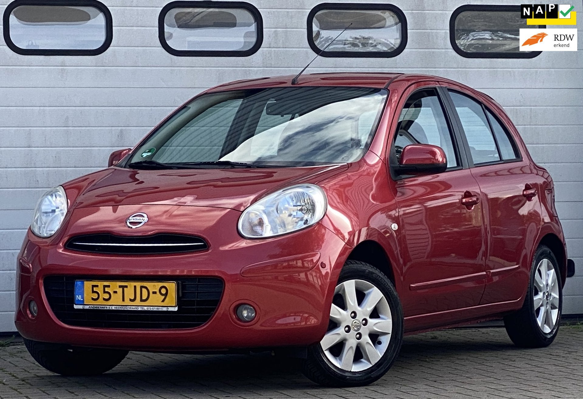Nissan Micra 1.2 Connect Edition 5 DEURS AIRCO NAVI 1STE EIG, Auto's, Voorwielaandrijving, Gebruikt, 31 €/maand, 1198 cc