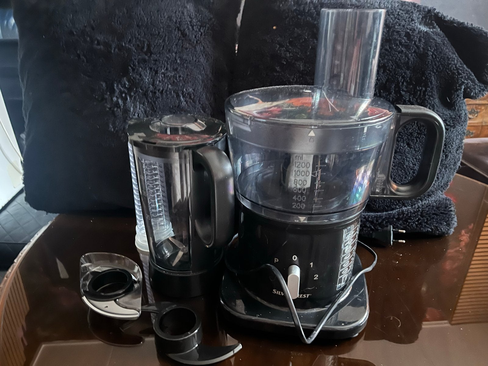 Nieuwe Lidl Silvercrest Keukenmachine (Compleet), 1 tot 2 liter, Nieuw, 3 snelheden of meer, Ophalen of Verzenden