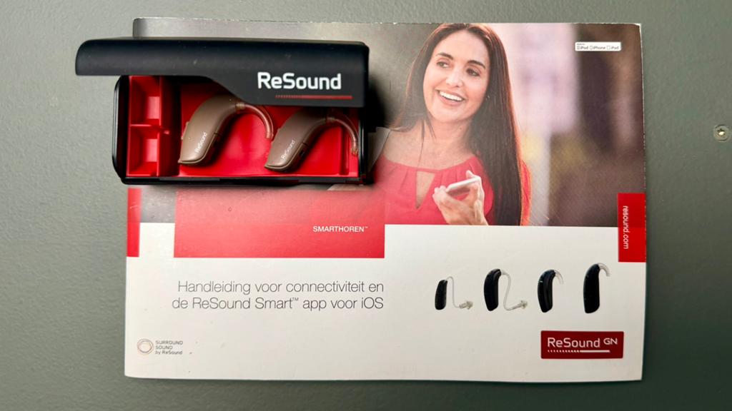 Resound hoortoestellen L+R, Ophalen of Verzenden, Gebruikt