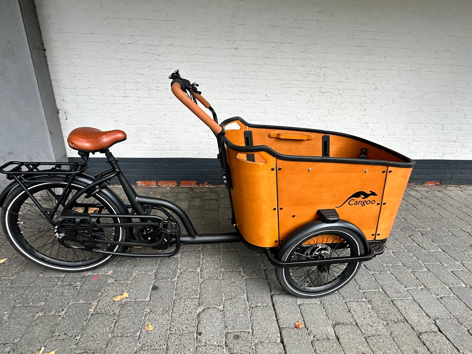 Cangoo Bakfiets Elektrisch - Zo goed als nieuw nu €1950, Overige merken, Cangoo, Elektrisch, Cangoo