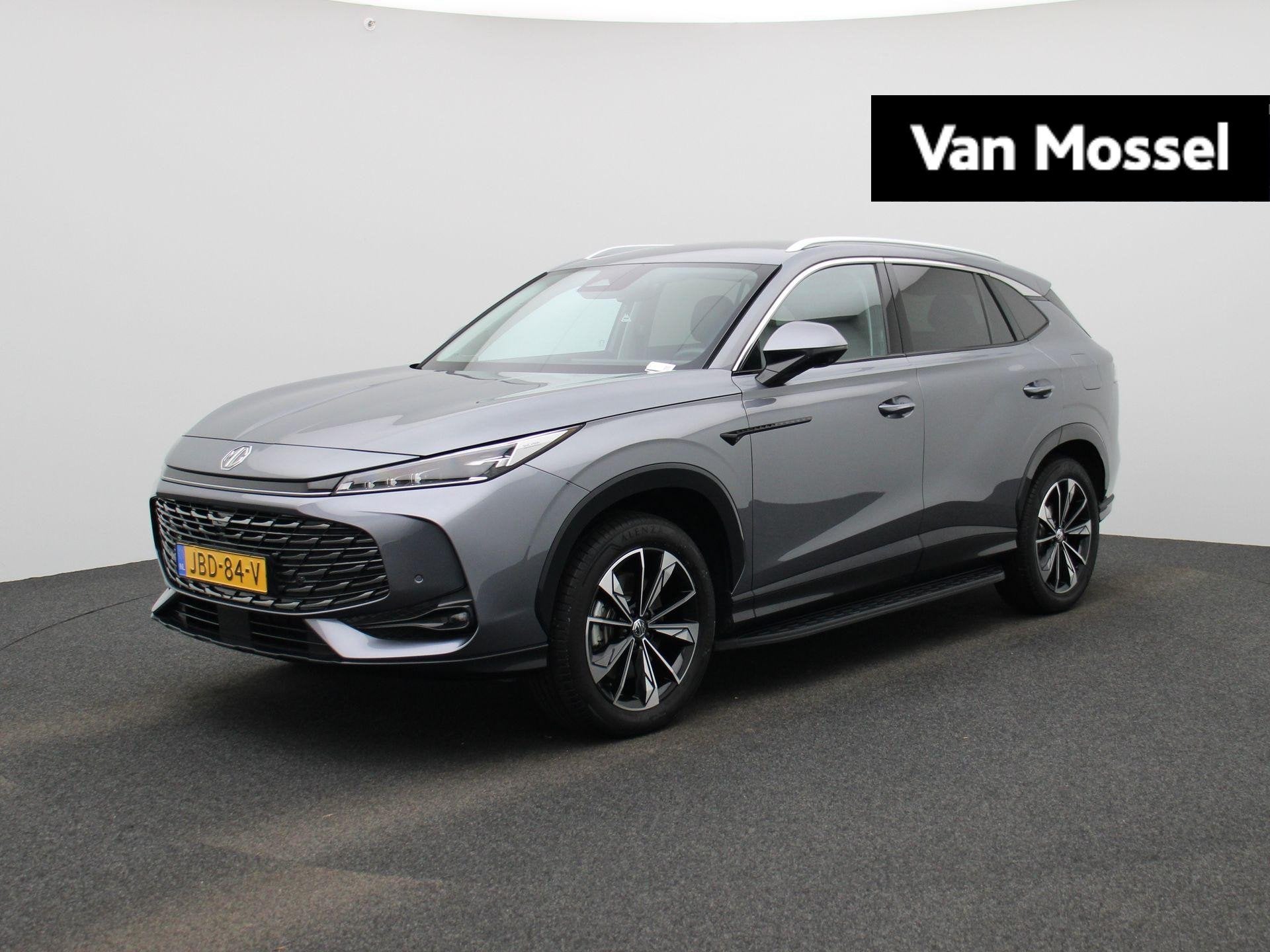 MG HS 1.5 PHEV 272pk Aut. Luxury, Auto's, 12 maanden, Stof, Gebruikt, 4 cilinders