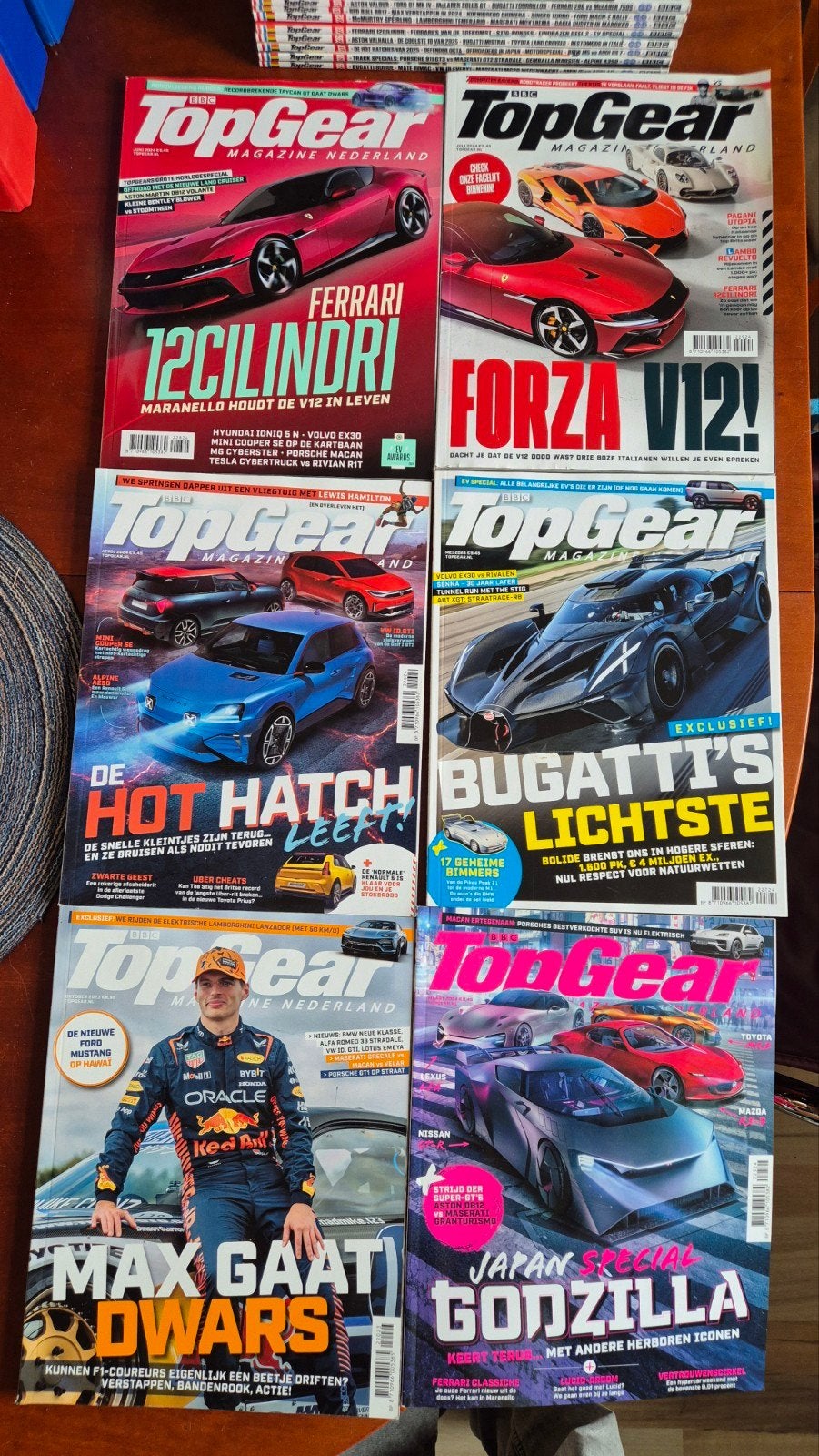 TopGear Magazine Nederland - 220 & 225 t/m 229, Boeken, Ophalen, Zo goed als nieuw, Overige typen