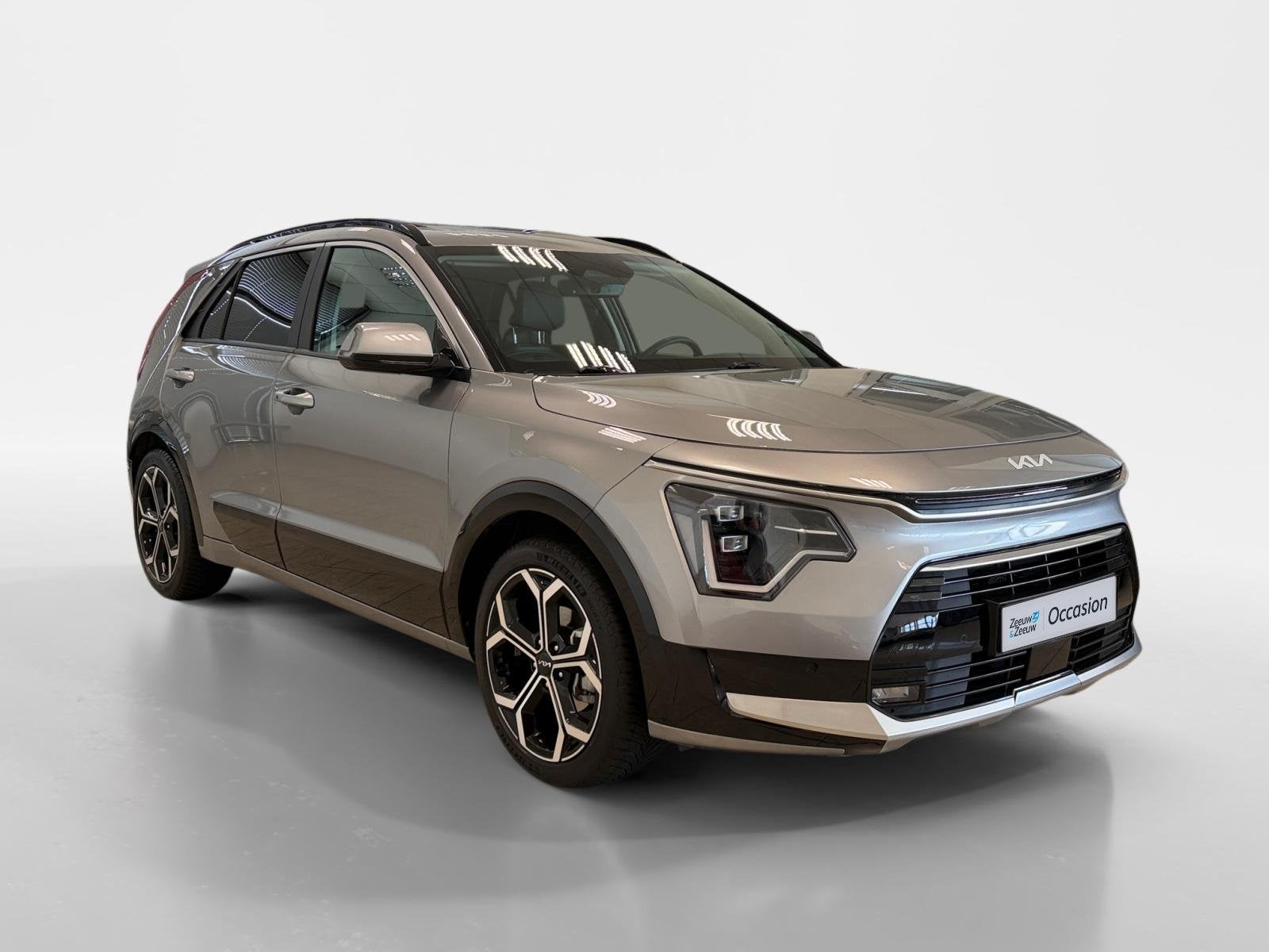 Kia Niro 1.6 HYBRID | DYNAMIC- PLUSLINE | LEDER | PANO |, Auto's, Kia, Gebruikt, Euro 6, Origineel Nederlands, SUV of Terreinwagen