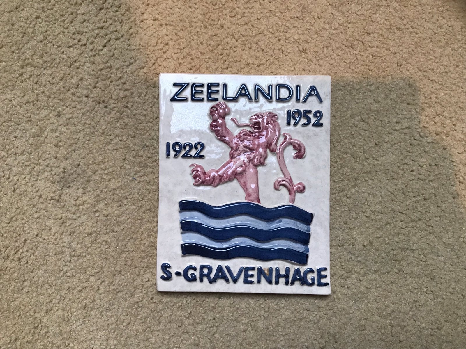 Te izgst tegel Zeelandia, Ophalen of Verzenden