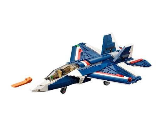 LEGO Creator 3-in-1 31039: Blue Power Jet, Kinderen en Baby's, Speelgoed | Duplo en Lego, Lego, Ophalen of Verzenden, Zo goed als nieuw