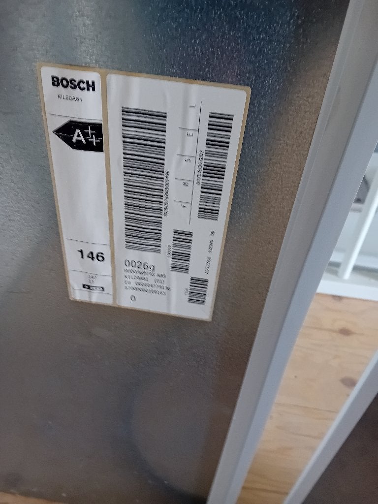inbouw koelkast, Gebruikt, 100 tot 150 liter, 45 tot 60 cm, Met vriesvak