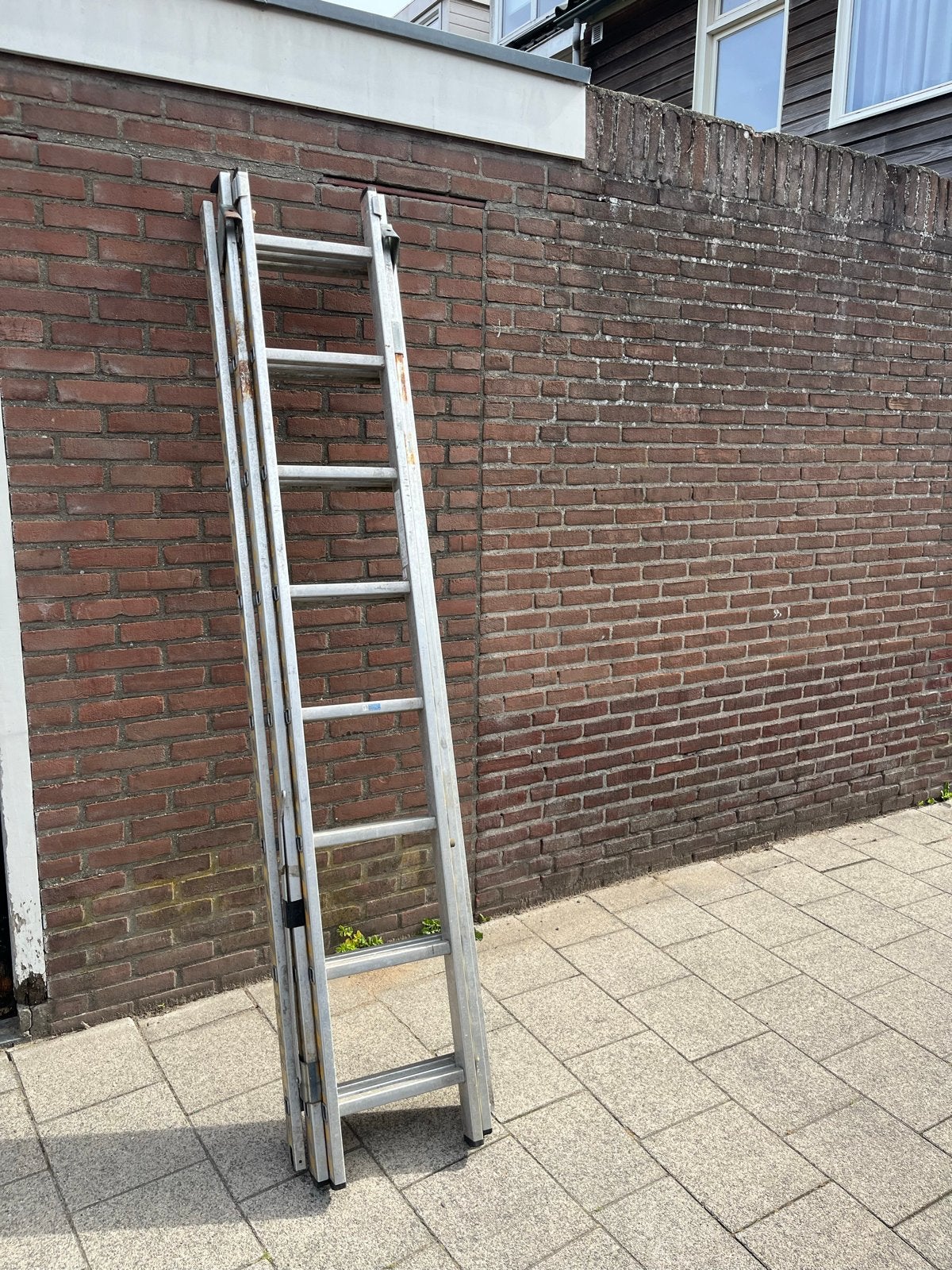 Hymer Allzweckleiter 3x8 - Universele ladder, Ophalen, Gebruikt, Ladder, Opvouwbaar of Inschuifbaar