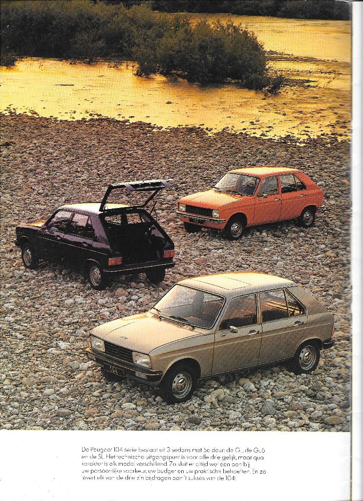 PEUGEOT 104,  1979, Ophalen of Verzenden, Zo goed als nieuw, Peugeot