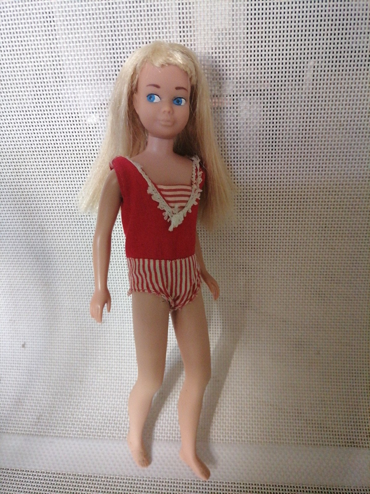 vintage barbie poppen skipper, Verzamelen, Ophalen of Verzenden, Gebruikt, Fashion Doll