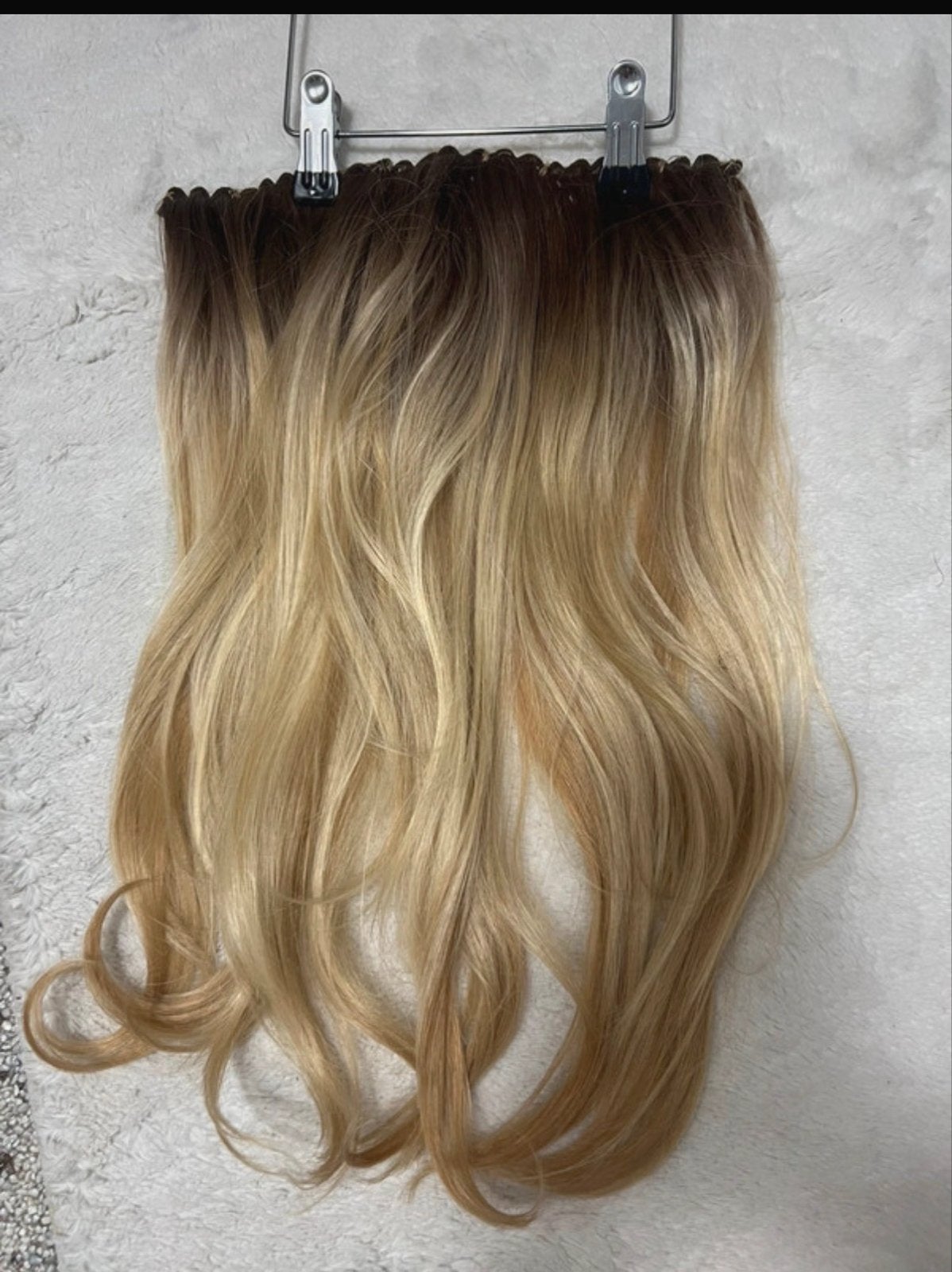 Balmain Hair Extensions, Ophalen of Verzenden, Zo goed als nieuw, Pruik of Haarverlenging