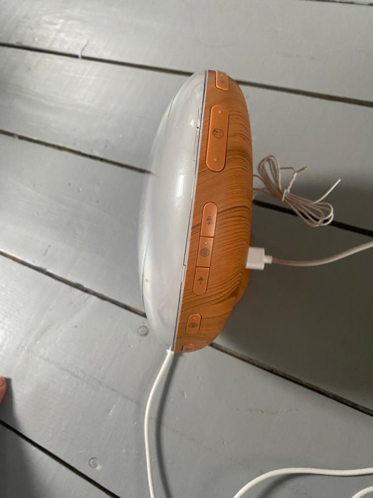 UPLY Wake-up Light Wekker met Zonsopgang Simulatie, Ophalen of Verzenden, Zo goed als nieuw, Digitaal