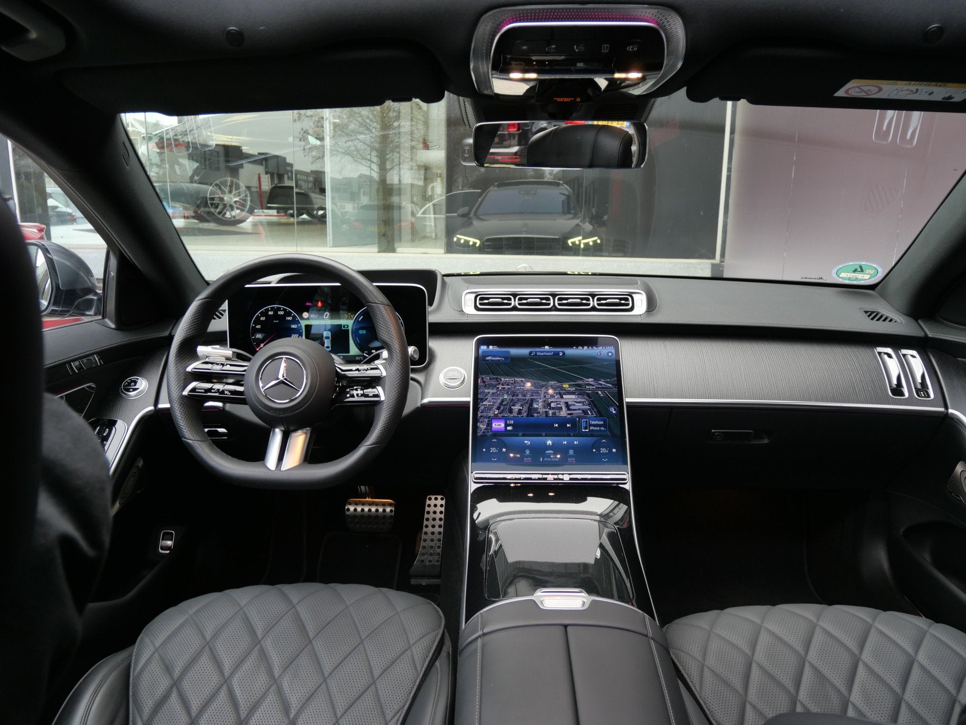 Mercedes-Benz S-Klasse 580e LANG | AMG | PANO | SOFTCLOSE |, Auto's, Automaat, Dealer onderhouden, Achterwielaandrijving, Gebruikt