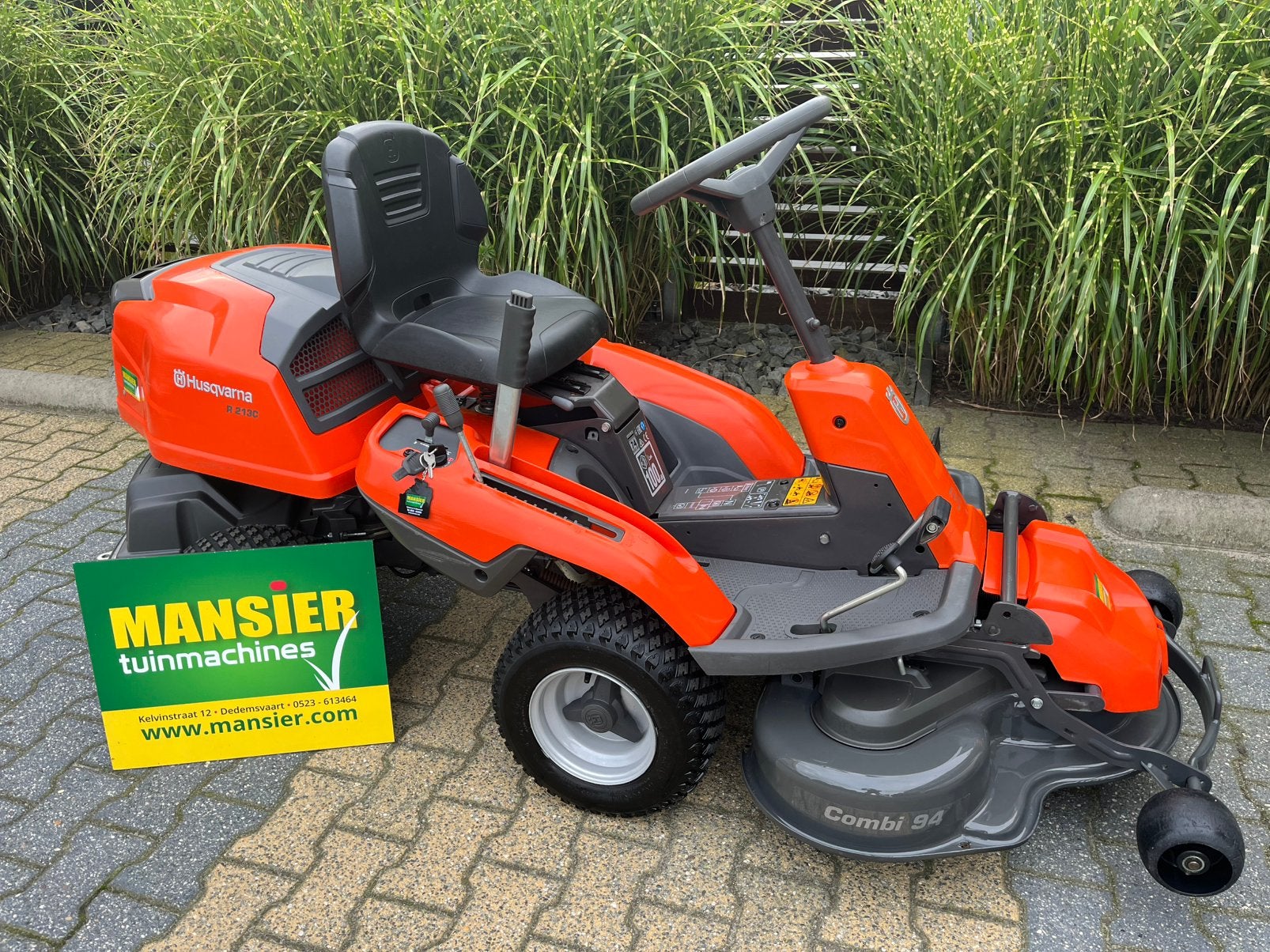 Husqvarna Rider 213C. Gebruikt, 1 jaar garantie, Gebruikt, Husqvarna, Info@mansier.con, Elektrische starter