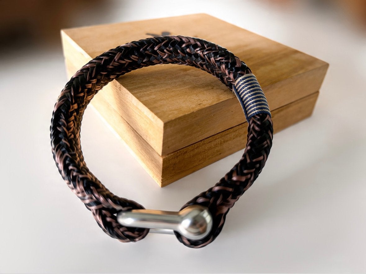 Heren armband PIG & HEN, Ophalen of Verzenden, Zo goed als nieuw, Zilver