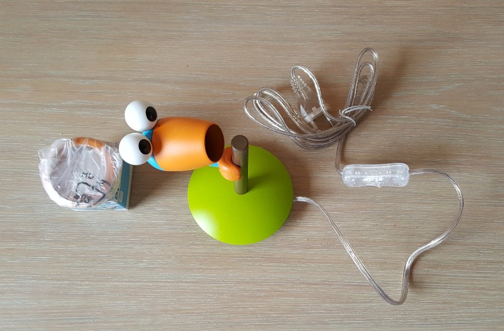 Philips Massive Kico Birdey wandlamp - Nieuw in doos (NOS), Ophangbaar, Nieuw, Ophalen of Verzenden, Meerkleurig