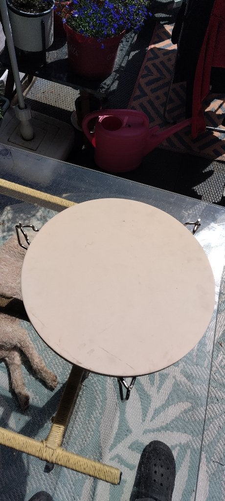 Plate setter 35cm / pizza steen., Ophalen of Verzenden, Zo goed als nieuw