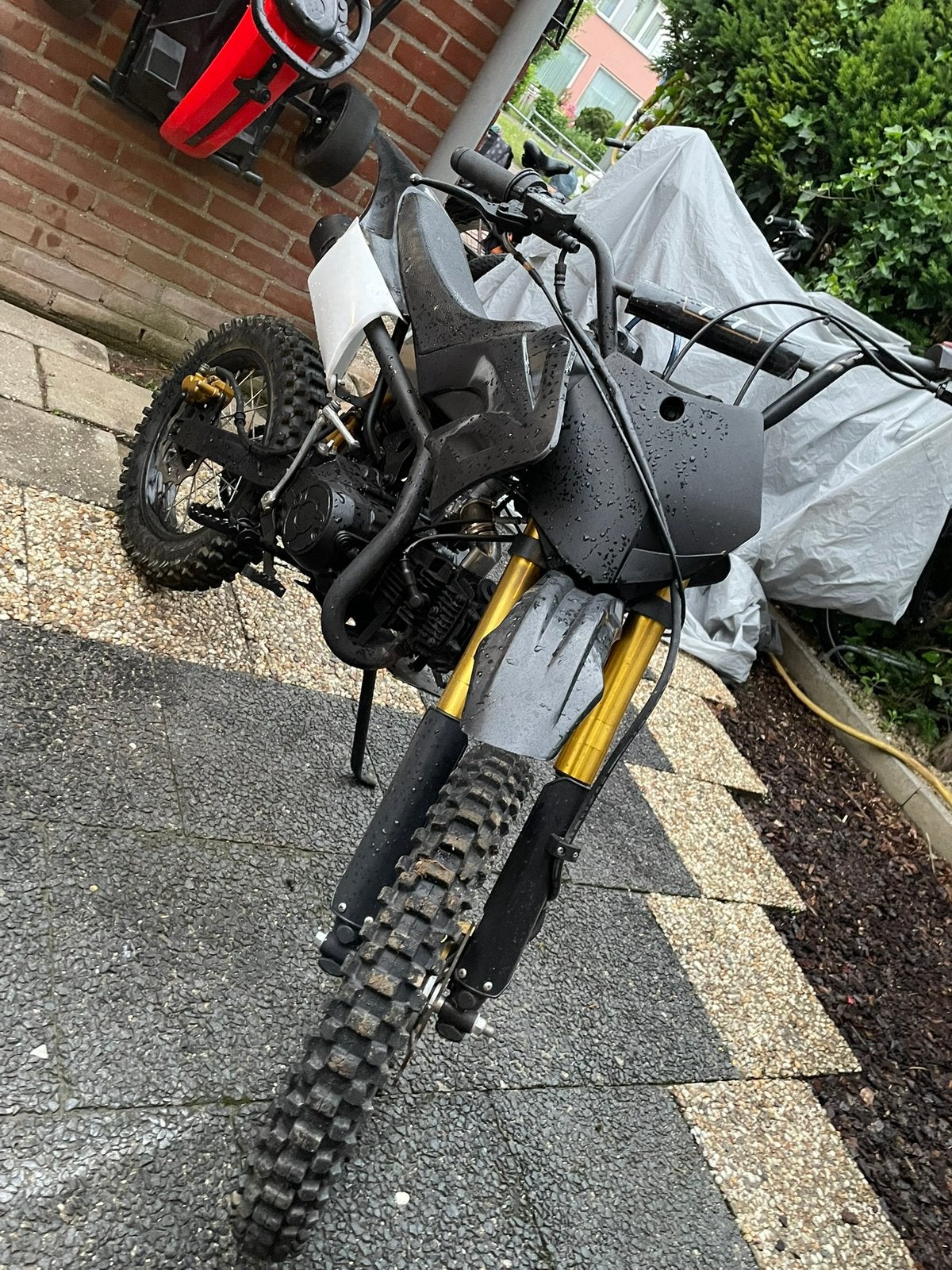 Pitbike Crossmotor 125cc - Geheel Gereviseerd, Ophalen, Gebruikt