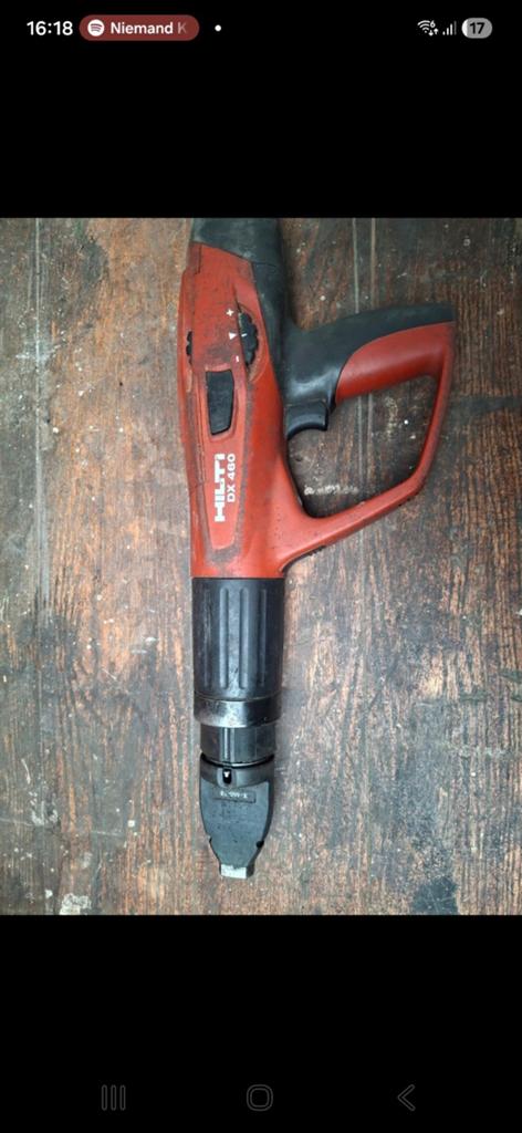Hilti DX 460 Schiethamer - Krachtig en Betrouwbaar, Ophalen of Verzenden, Gebruikt, 600 watt of meer, Overige typen