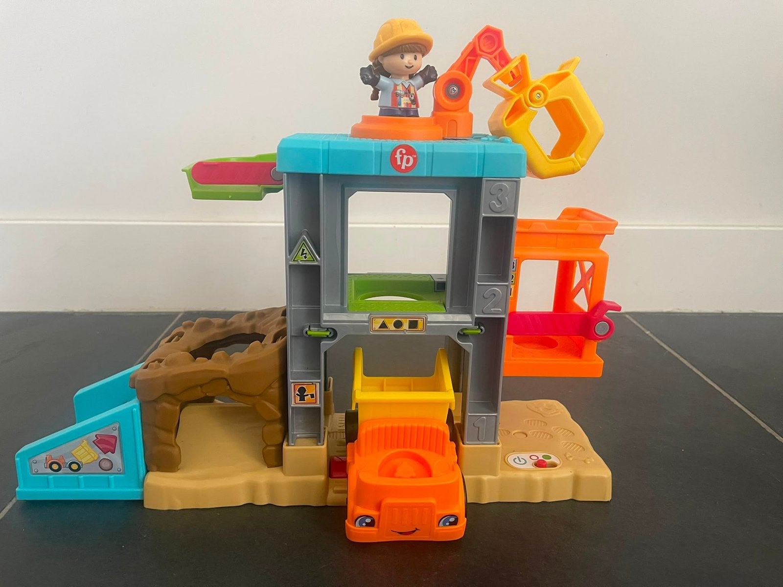 Fisher price bouwplaats, Ophalen, Zo goed als nieuw, Speelset