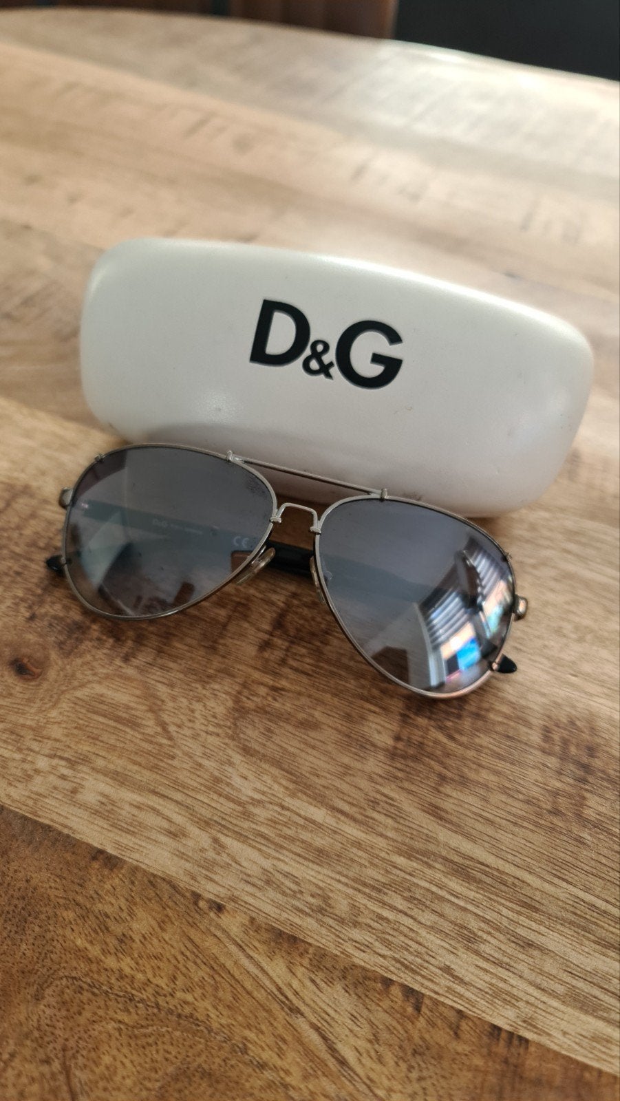 Dolce en gabbana zonnebril Origineel model piloten, Ophalen of Verzenden, Zo goed als nieuw, Zonnebril, Dolce & Gabbana