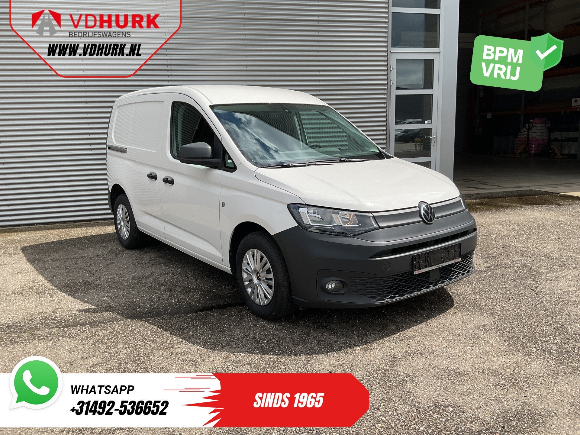 Volkswagen Caddy Cargo 2.0 TDI 100 pk Omvormer/ Sortimo/ Cru, Voorwielaandrijving, Gebruikt, 4 cilinders, Volkswagen