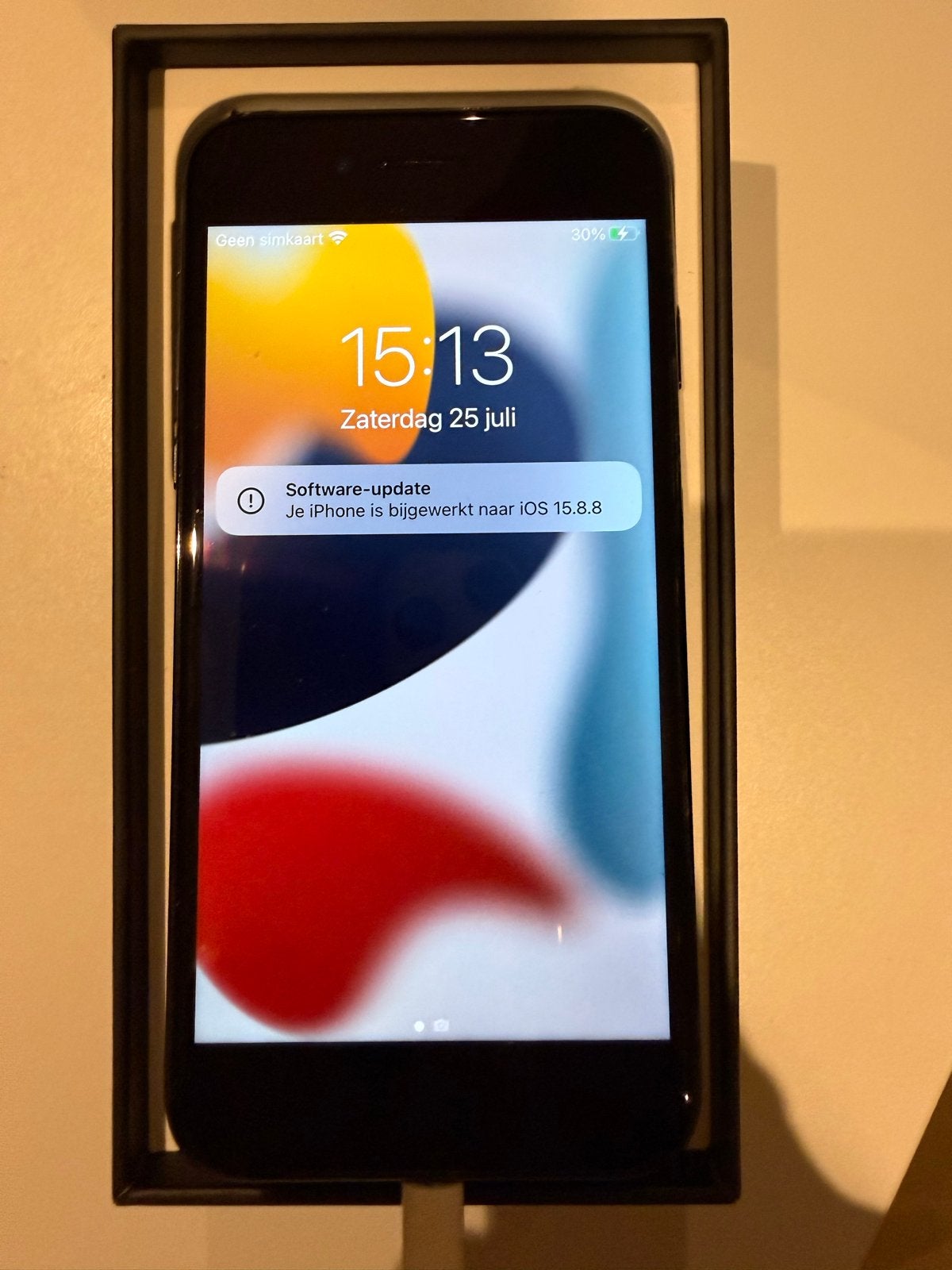 iPhone 7 Zwart 256GB - prima staat, 256 GB, Gebruikt, Zwart, 88 %