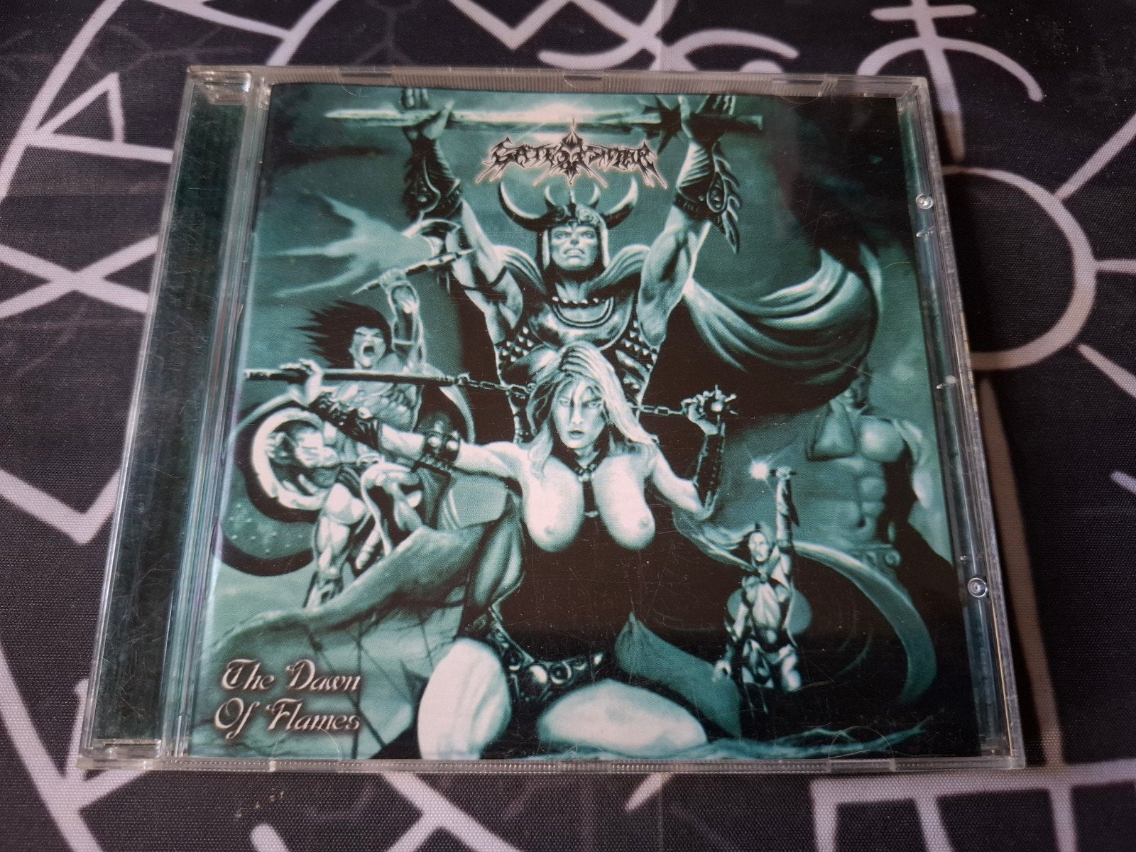 Gates of Ishtar - The Dawn of Flames [I.R.027]  1997, Cd's en Dvd's, Ophalen of Verzenden, Zo goed als nieuw, Black metal, Eerste persing
