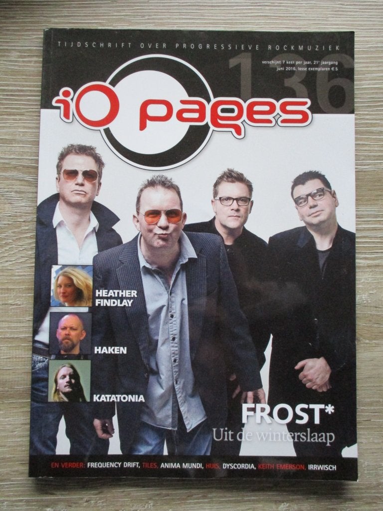 iO pages 136 - juni 2016, Ophalen of Verzenden, Gelezen, Artiest