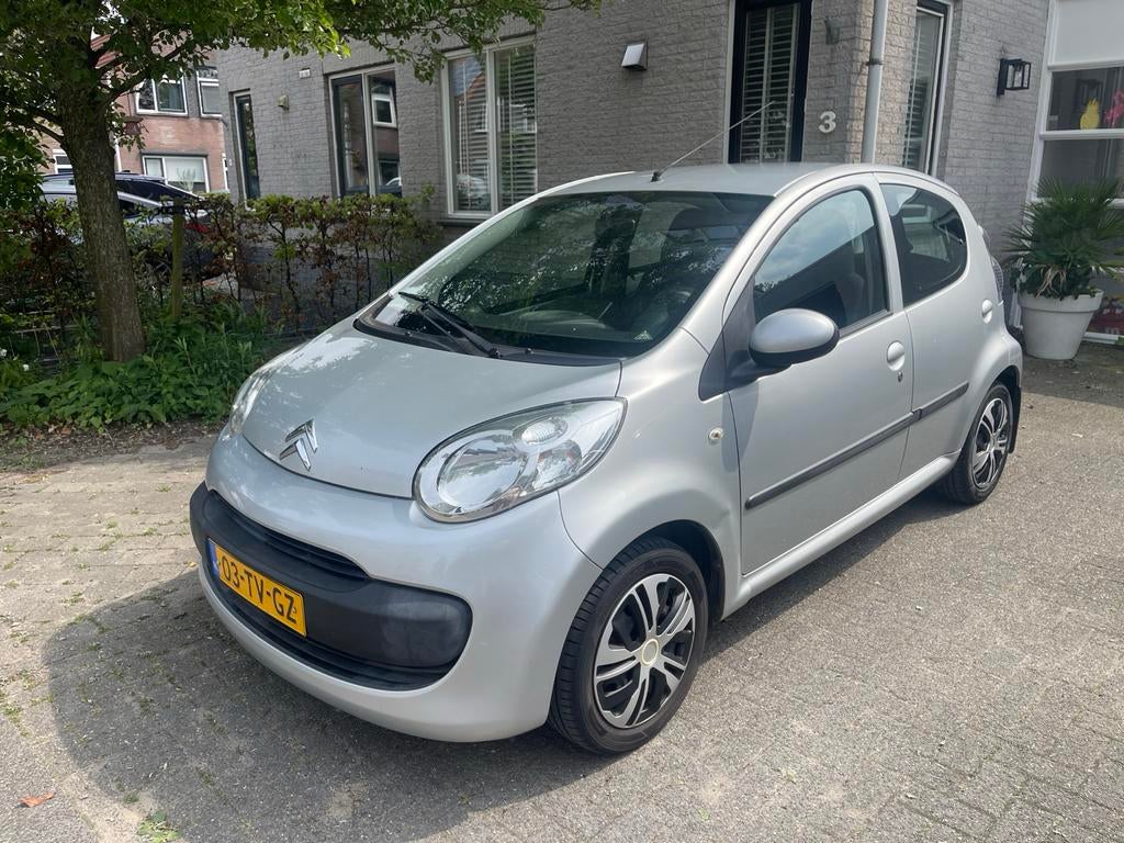 Citroën C1 1.0 12V Ambiance 5-DRS 2007 Grijs, Auto's, Citroën, Voorwielaandrijving, Stof, 4 stoelen, C1