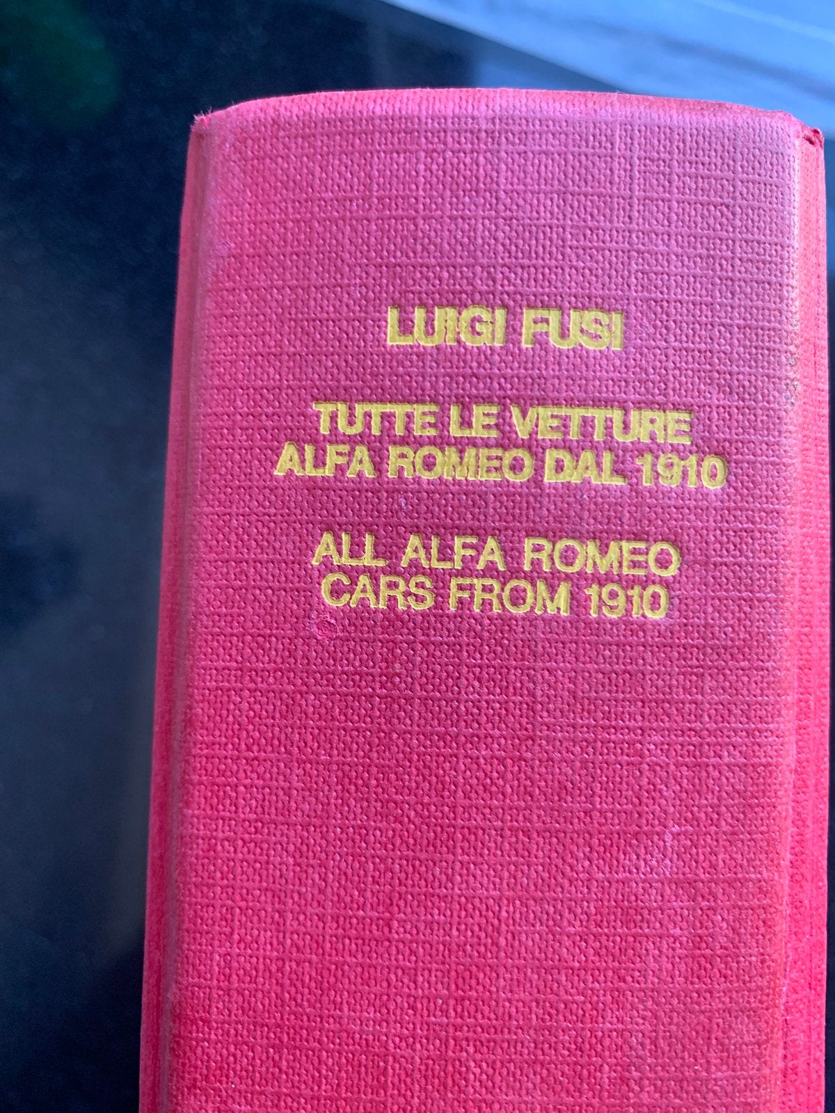 Alfa Romeo Fusi  Alfa bijbel, Ophalen of Verzenden, Zo goed als nieuw, Alfa Romeo
