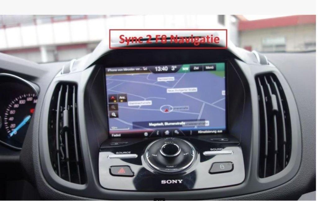 Ford MCA, MFD, Sync 2 F8 Navigatie Update Europa, Computers en Software, Navigatiesoftware, Verzenden, Zo goed als nieuw, Heel Europa