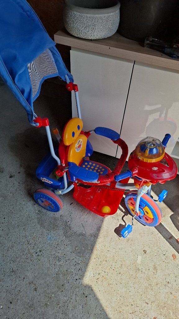 Tricycle, Ophalen, Gebruikt