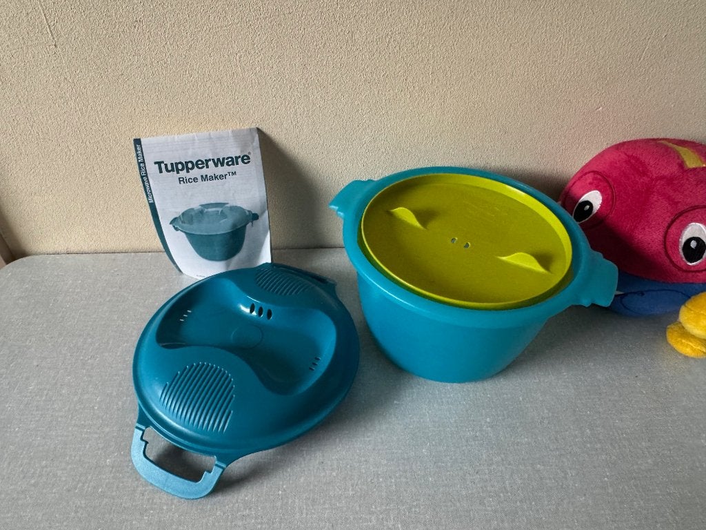 NIEUWE rijstkoker graankoker van TUPPERWARE rijst en graan, Huis en Inrichting, Keuken | Tupperware, Ophalen of Verzenden, Nieuw