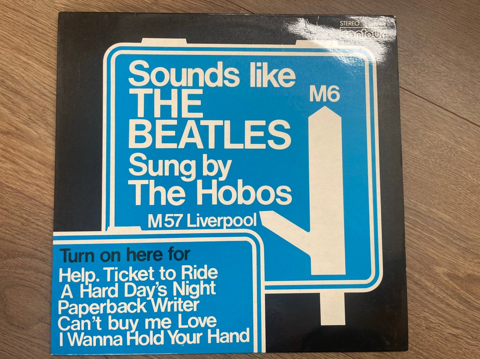 LP sounds like the beatles, Complilatie, Ophalen of Verzenden, Gebruikt, 12 inch