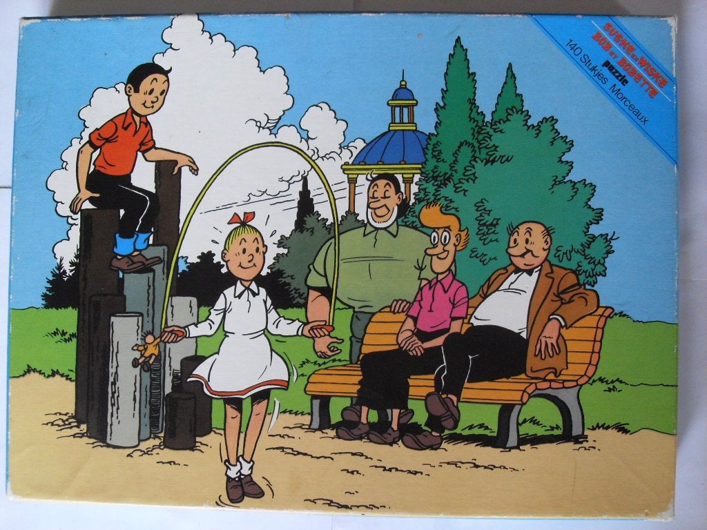 Suske en Wiske Puzzel Flamenco 1981, Ophalen of Verzenden, Suske en Wiske, Zo goed als nieuw, Overige typen