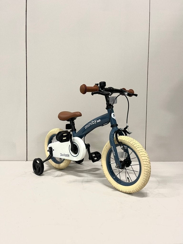 Qplay kinderfiets Miniby 12 inch - 3 in 1 - loopfiets, Trapvoertuig, Qplay, Team@deryan.com, Ophalen of Verzenden