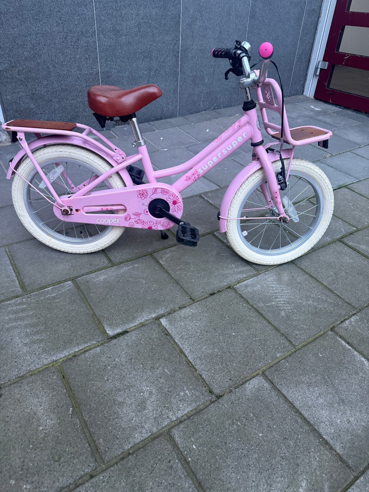 Nette supersuper kinderfiets, Ophalen, Gebruikt, Velgrem, Handrem