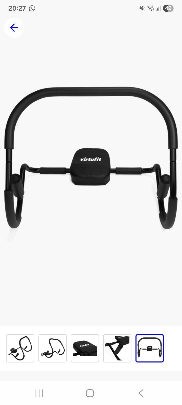 Buikspier trainer, Sport en Fitness, Fitnessmaterialen, Ophalen, Nieuw, Buikspierwiel