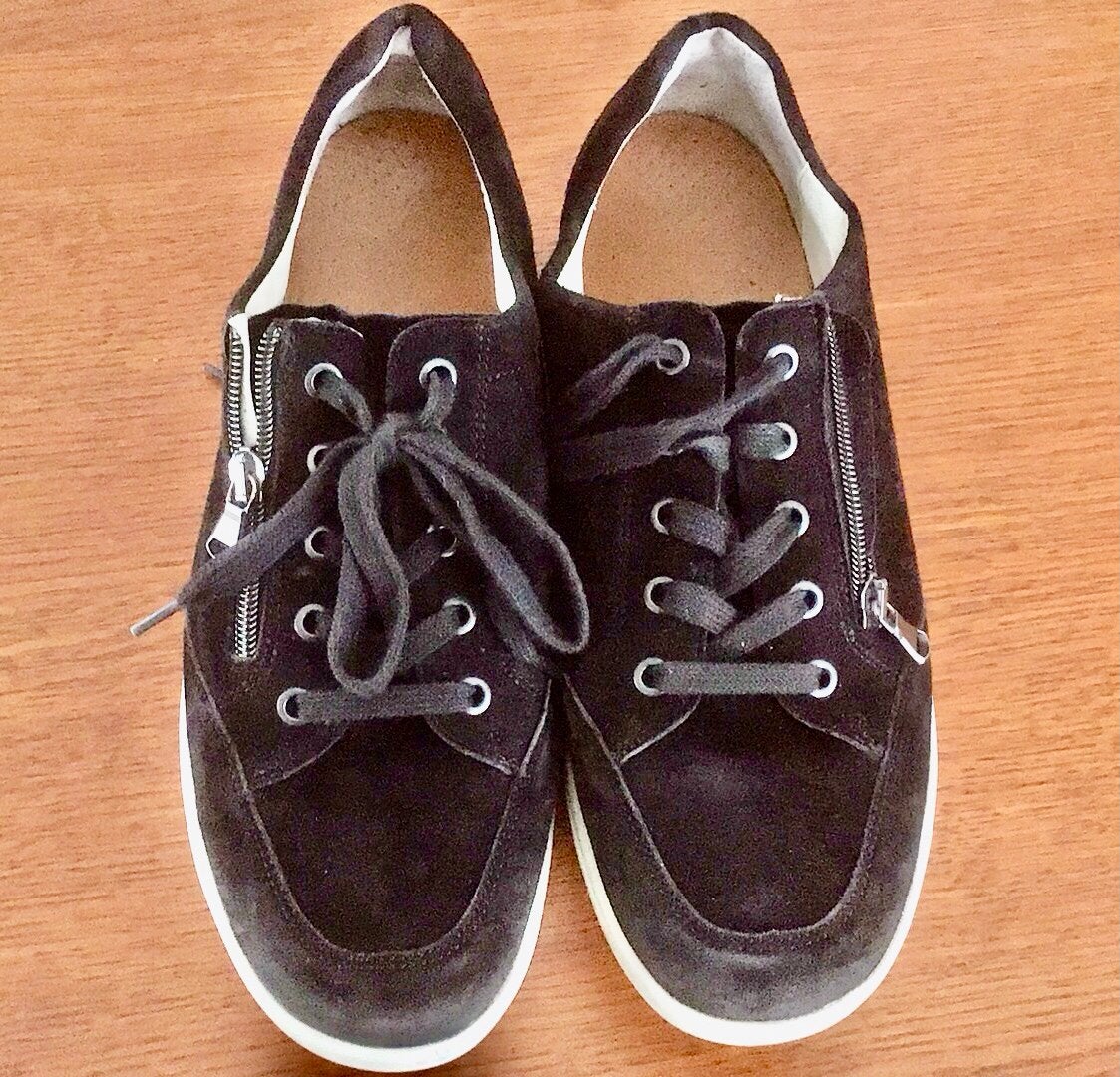Suède, leer gevoerde extra brede schoenen, bij hallux valgus, Kleding | Dames, Schoenen, Ophalen of Verzenden, Zo goed als nieuw